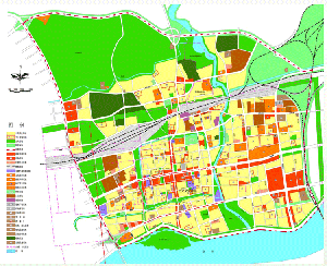 洛陽市老城、瀍河分區(qū)規(guī)劃-總體規(guī)劃圖